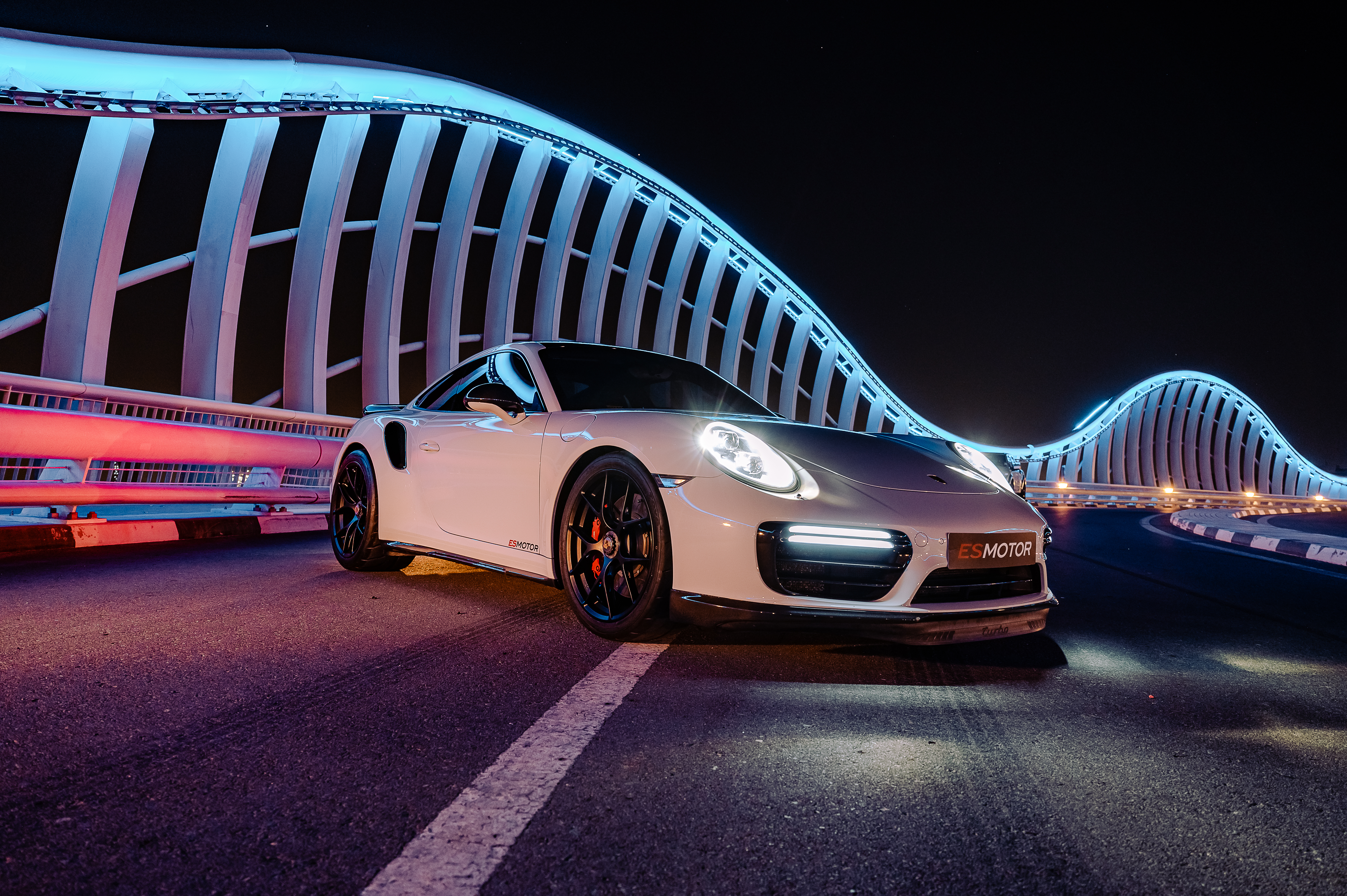 White Porsche
