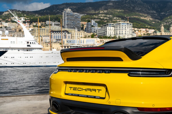 Techart Rear Spoiler III ( Ducktail ) for 992 Coupé ( Carrera/ Turbo/ GT3 )