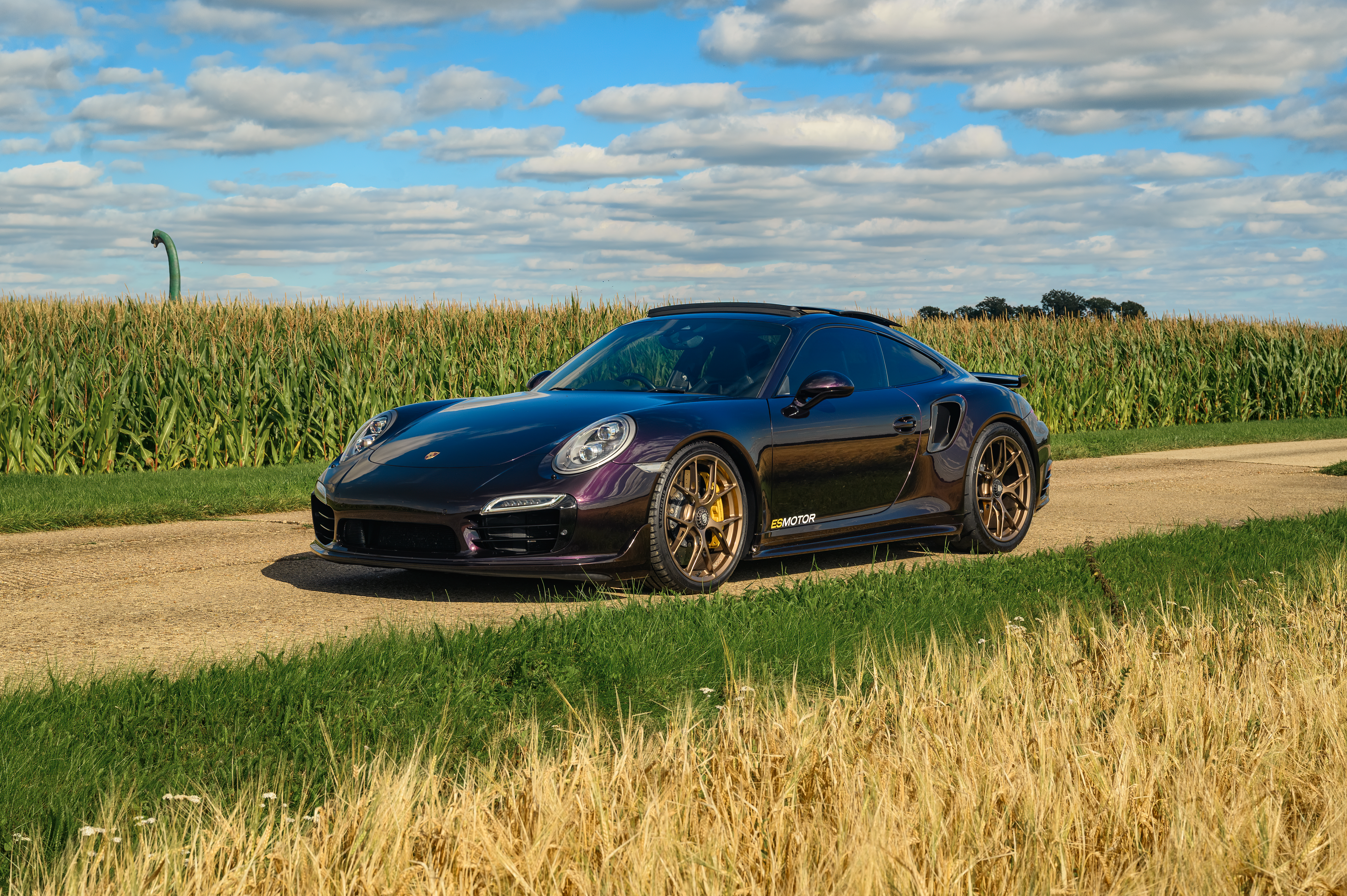 ES Motors complete intake and airflow solution for turbo Porsche