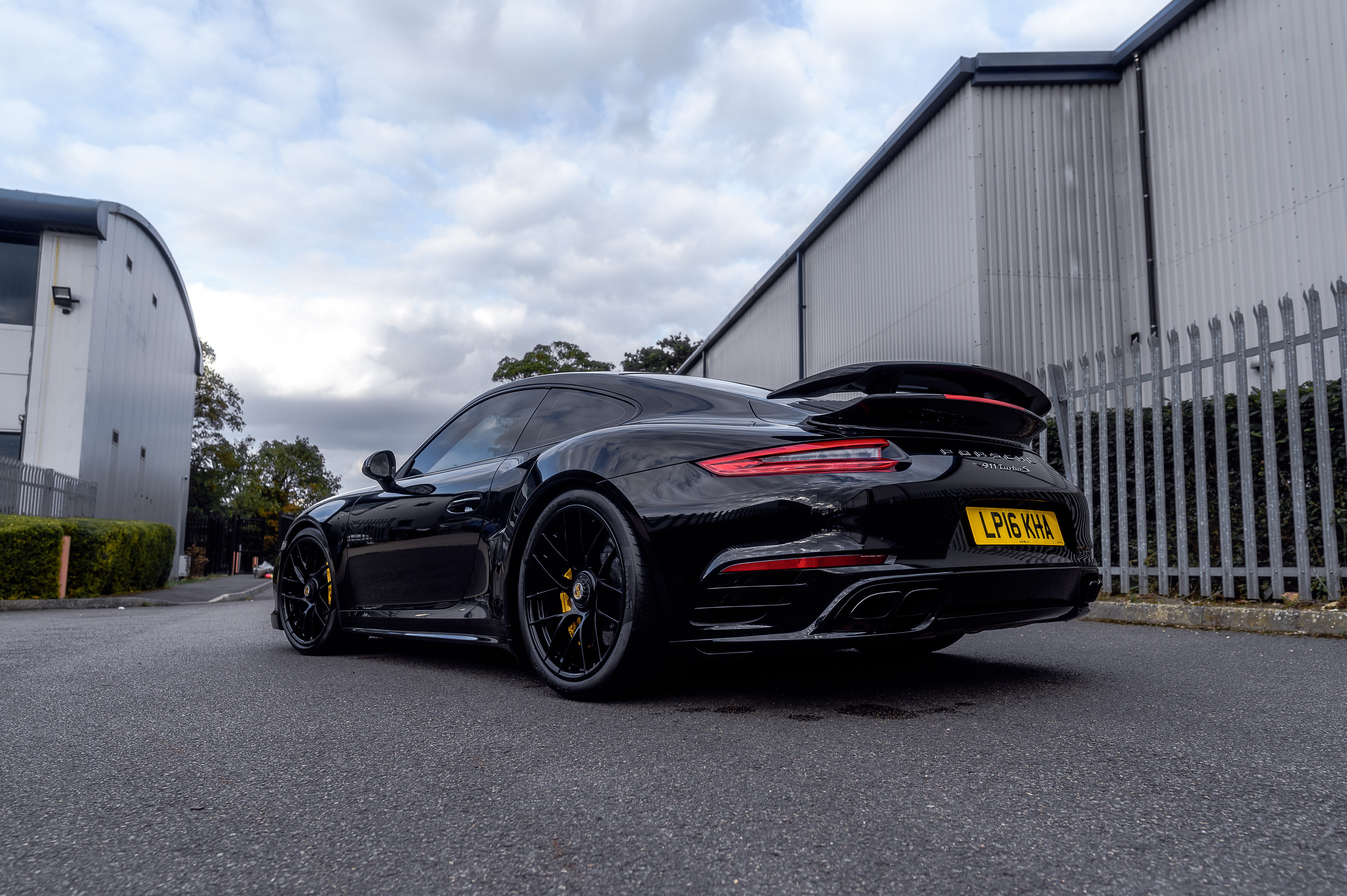 High-performance turbo Porsche build planning session