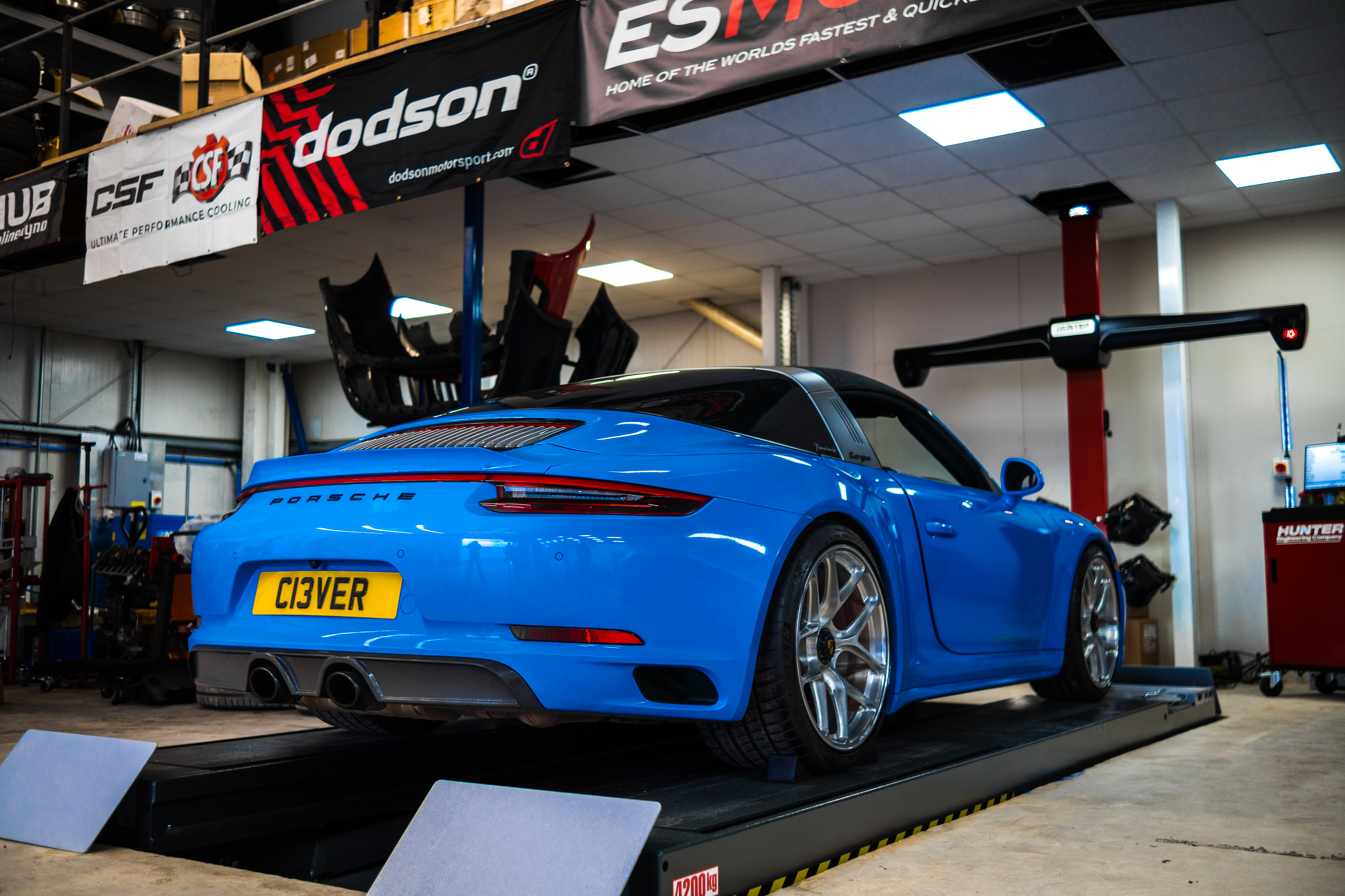 ES Motors clutch and torque handling upgrades for turbo Porsche
