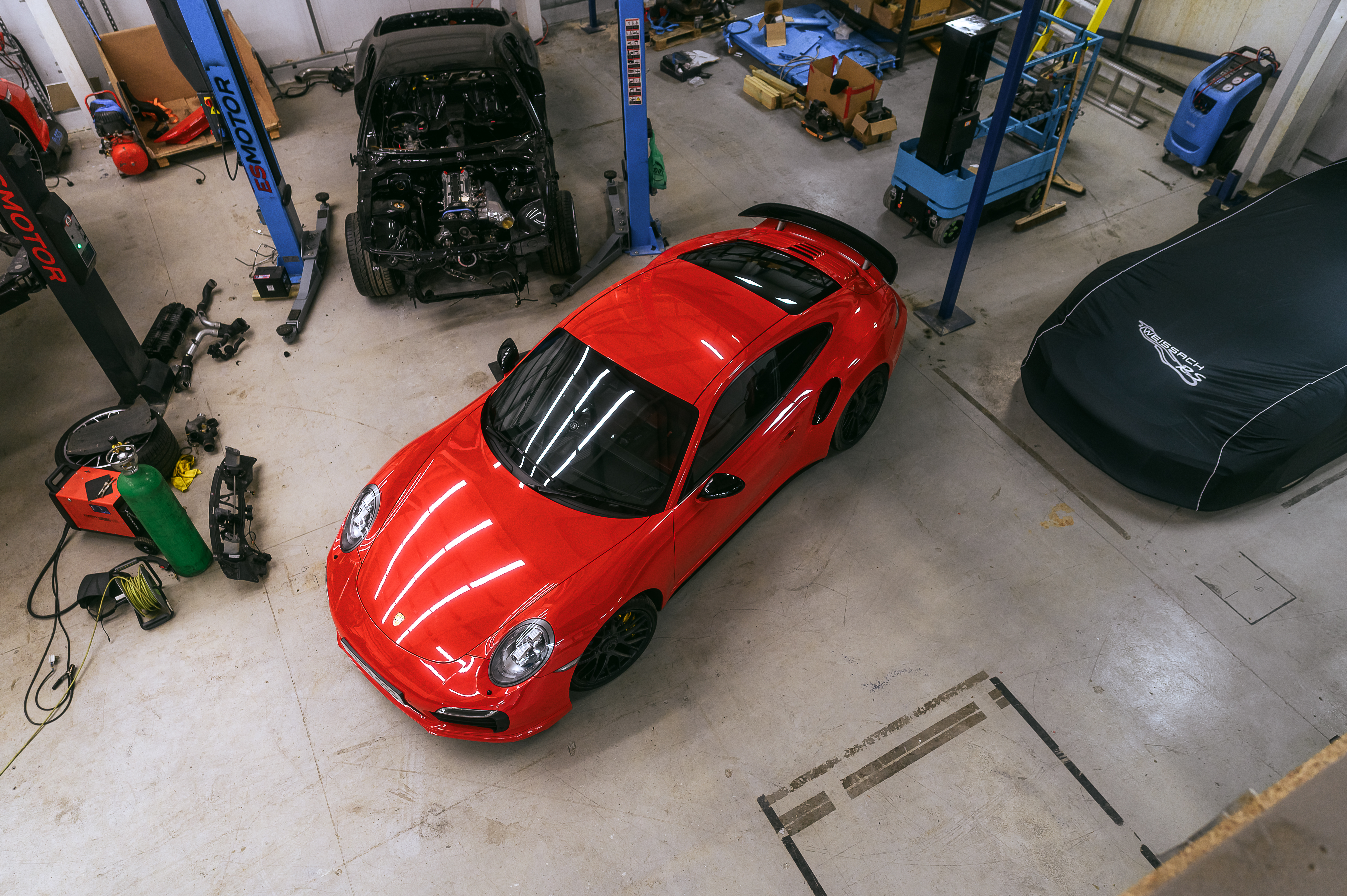 ES Motors fluid performance analysis for turbo Porsche builds