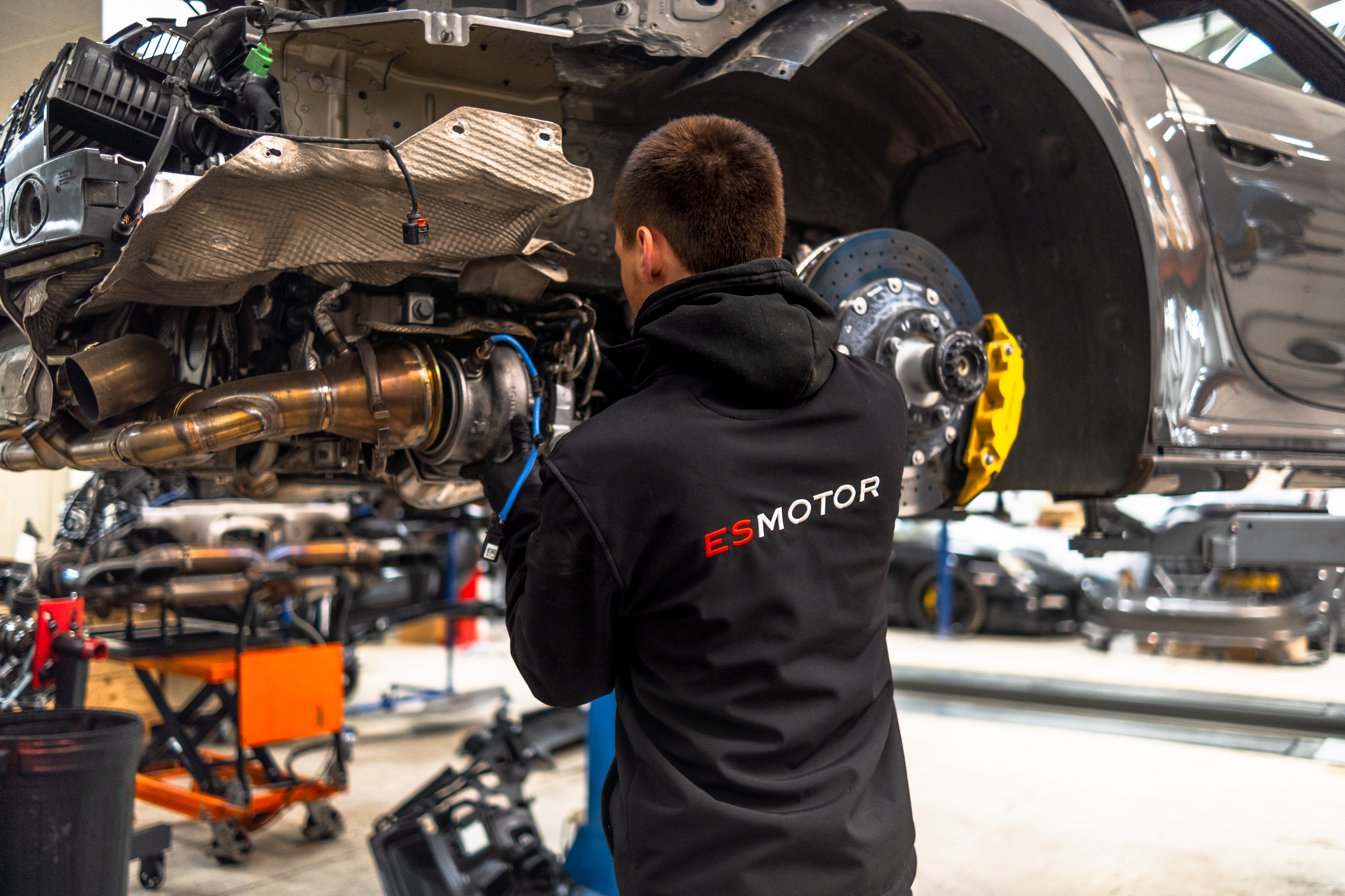 ES Motors transmission heat buildup analysis for turbo Porsche