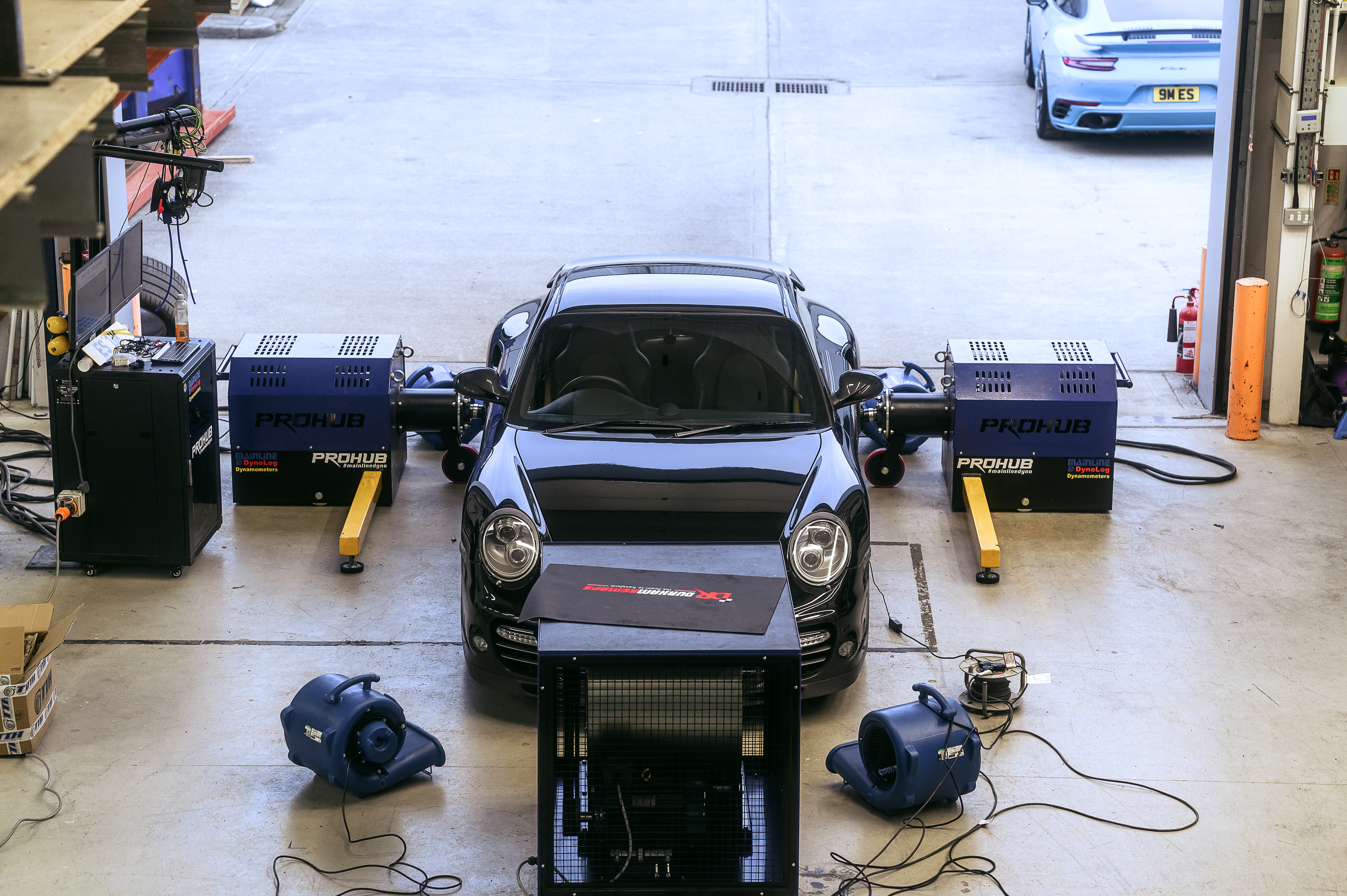 Street-focused turbo Porsche setup
