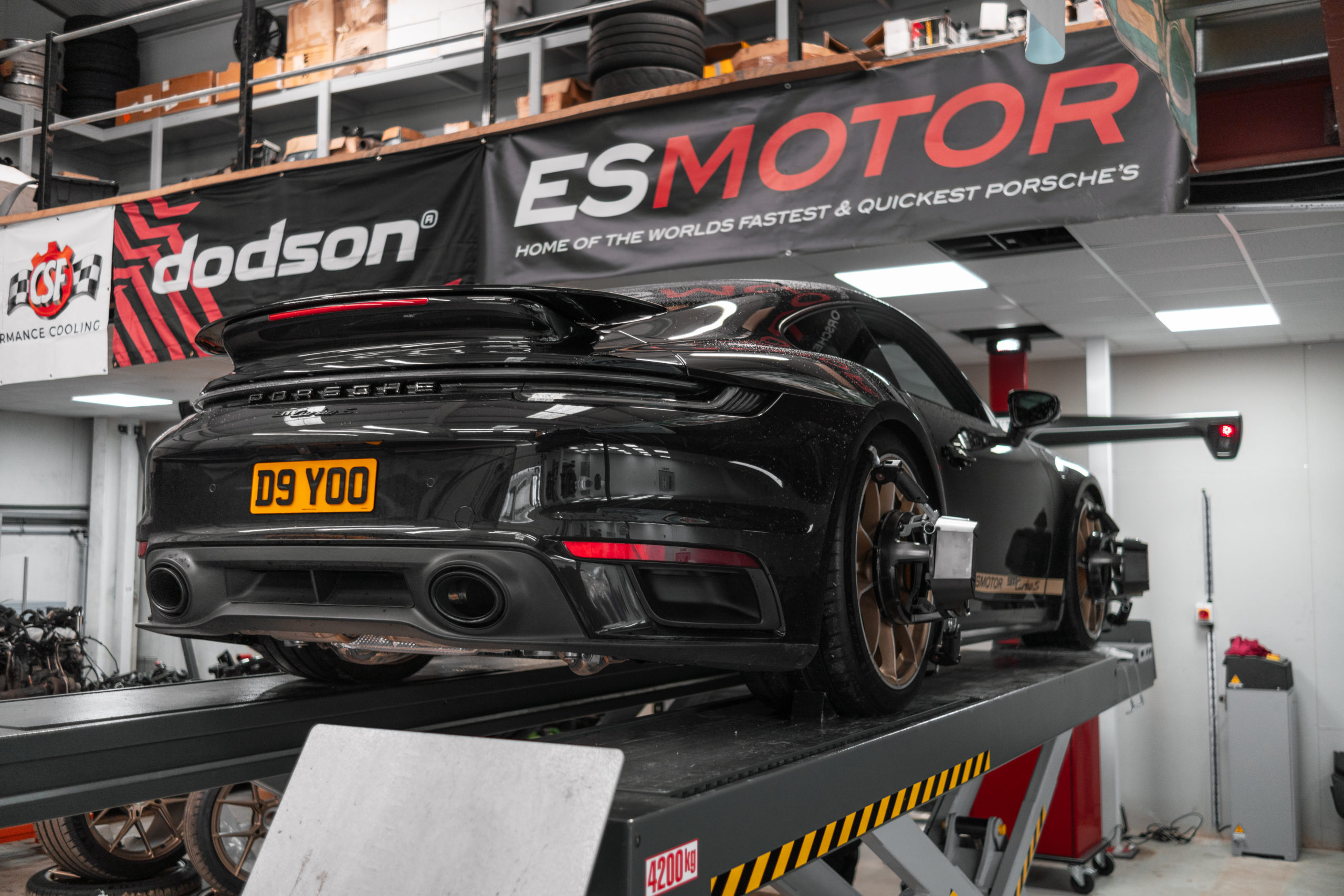 Aggressive turbo boost causing traction problems on Porsche