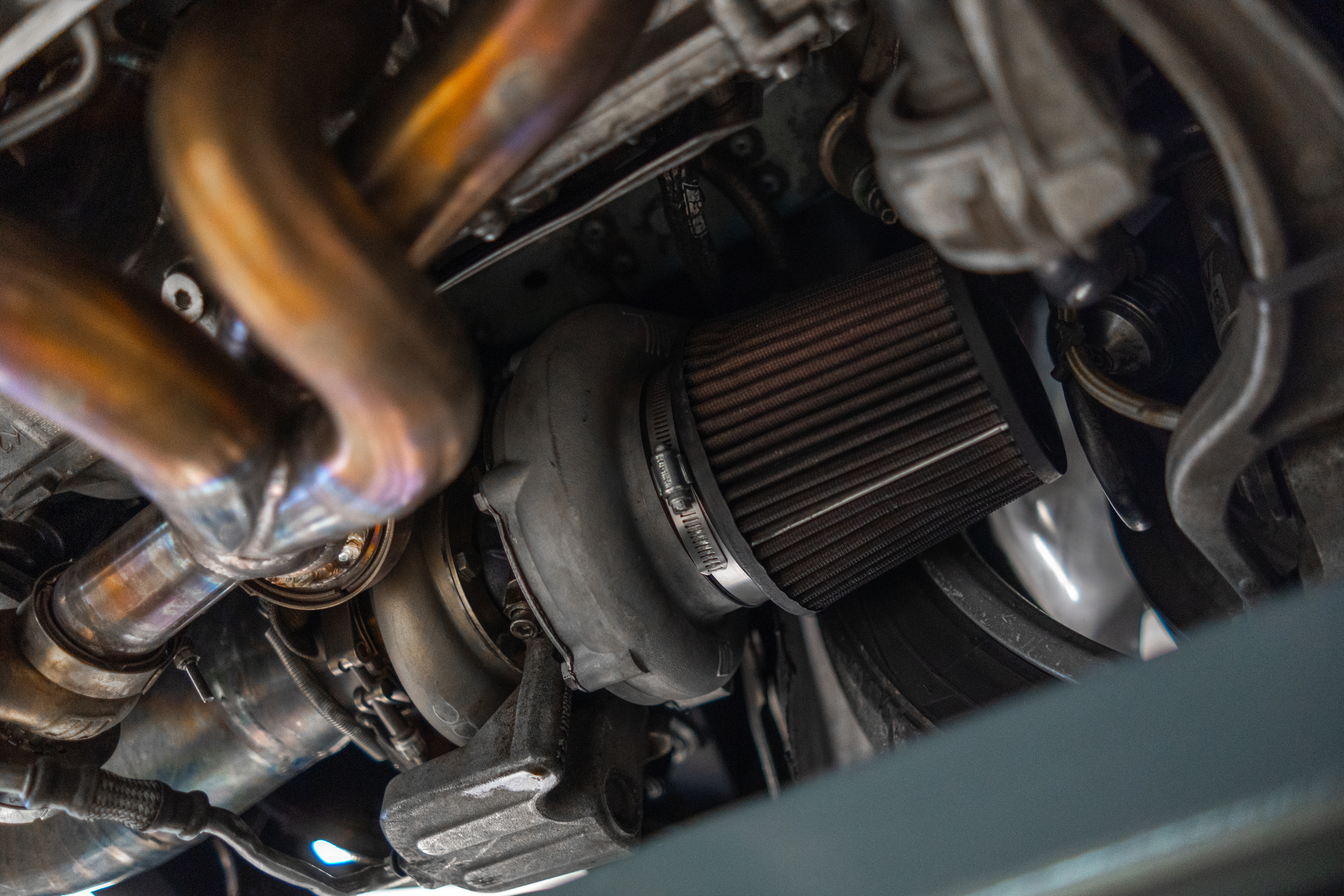 Turbo Porsche performance issues under load