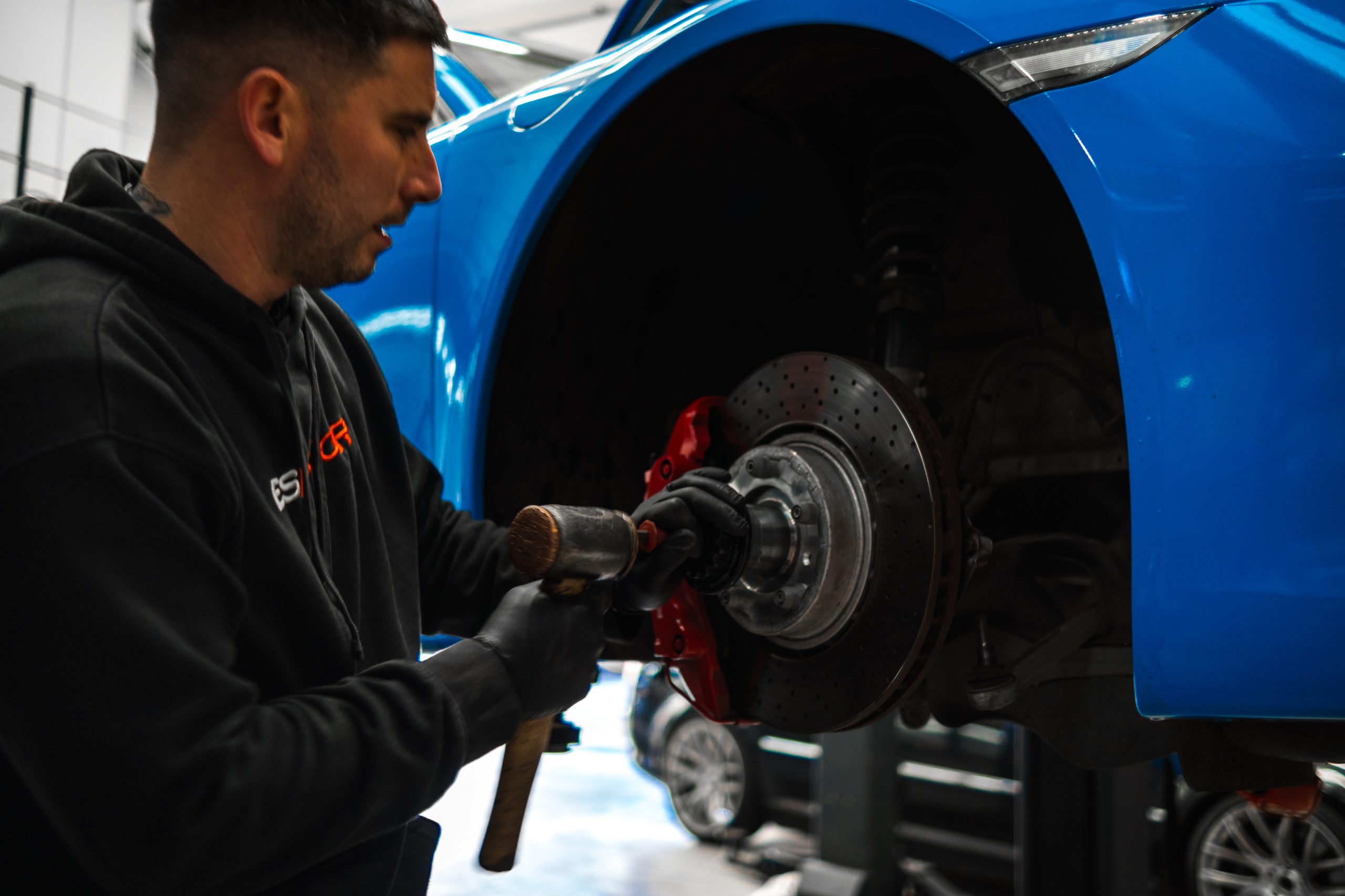 Aftermarket ball bearing turbocharger upgrade for Porsche