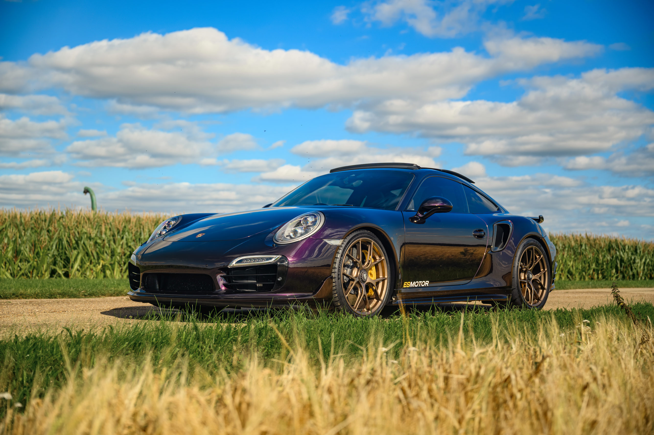 ECU tuning and engine management for high power turbo Porsche