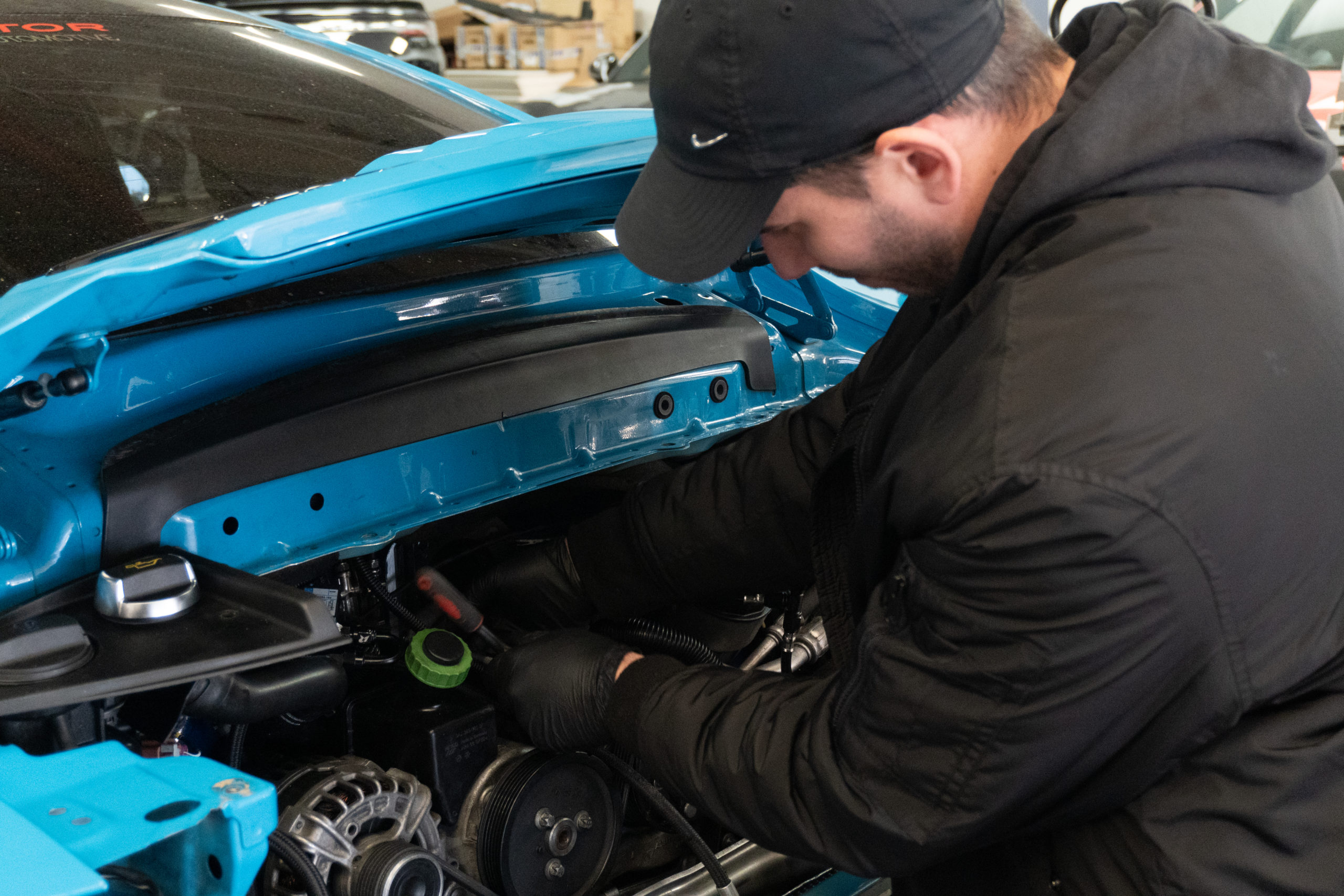 Upgraded camshafts for high power Porsche engine build